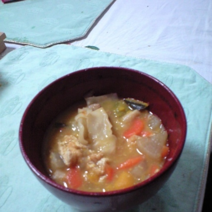 餃子の皮でつくる、ほうとう